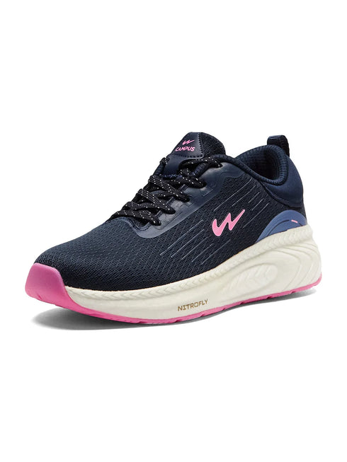 MALORE Navy Women's Running Shoes